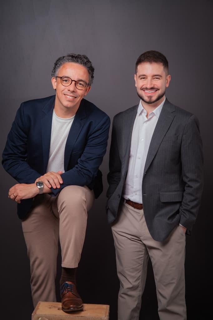 Sócios Celso Lamounier e Darlan Campos